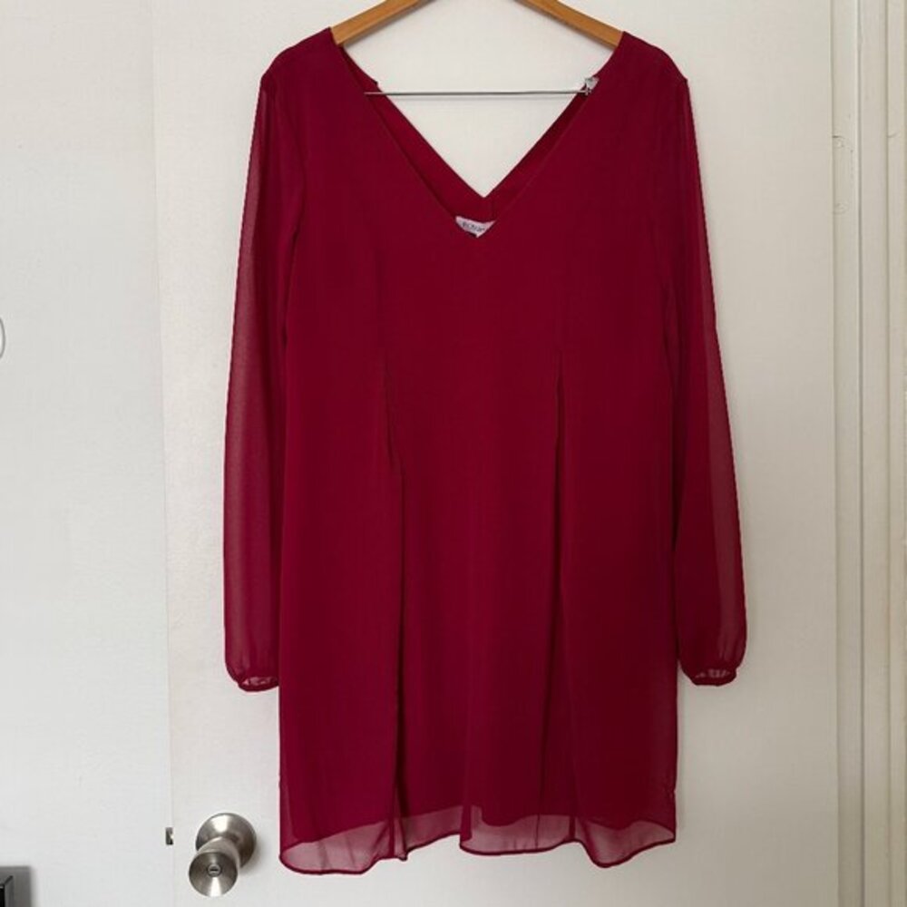 BCBGeneration Apple Red‎ Cocktail Mini Dress